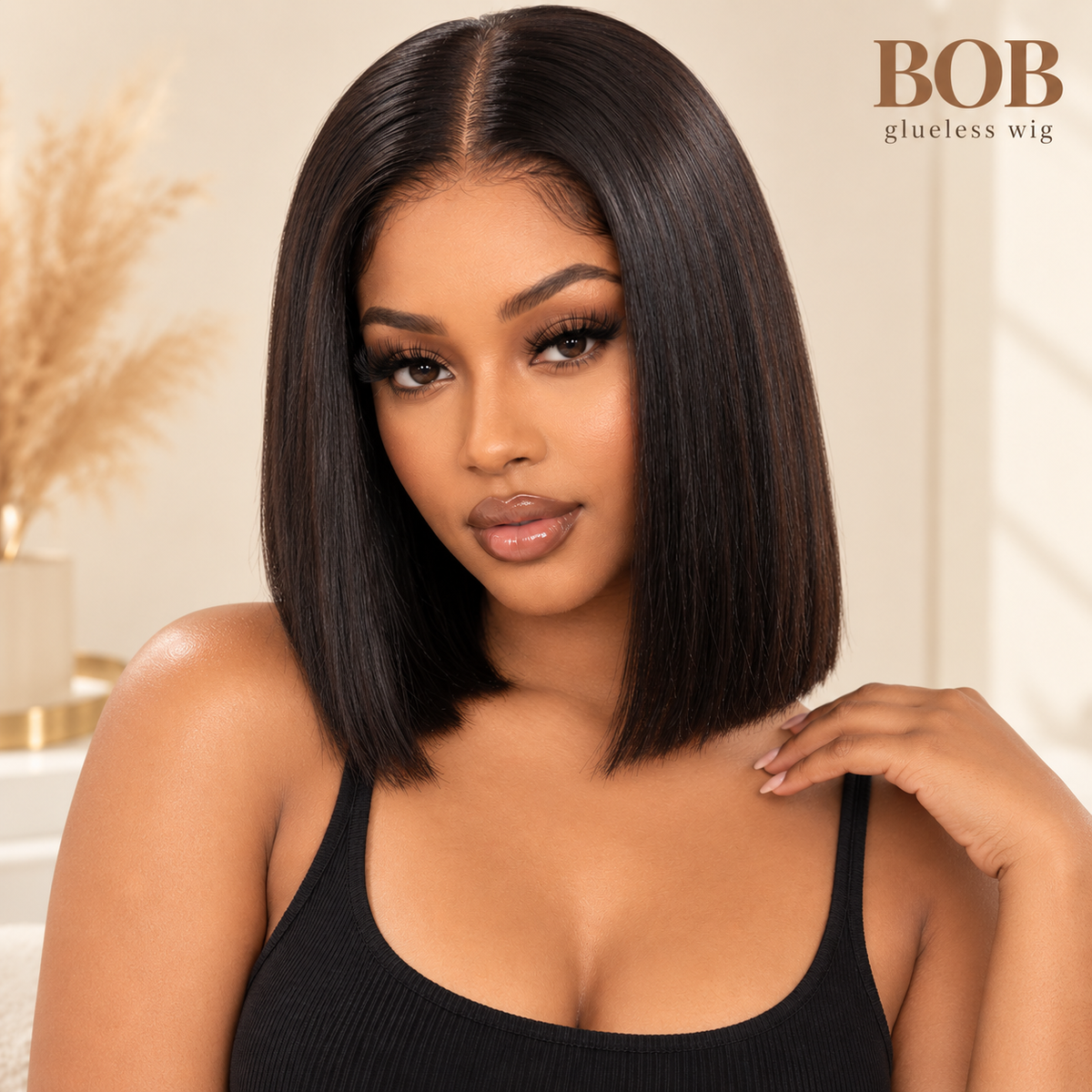 NOVA Everyday Straight Bob Glueless Wig