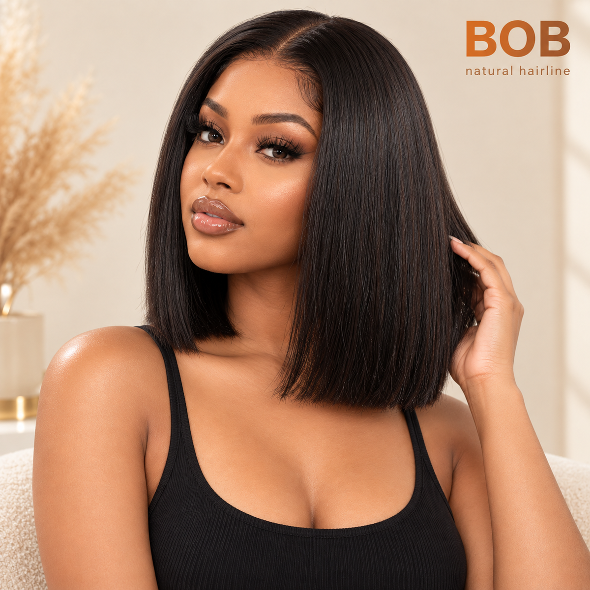 NOVA Everyday Straight Bob Glueless Wig