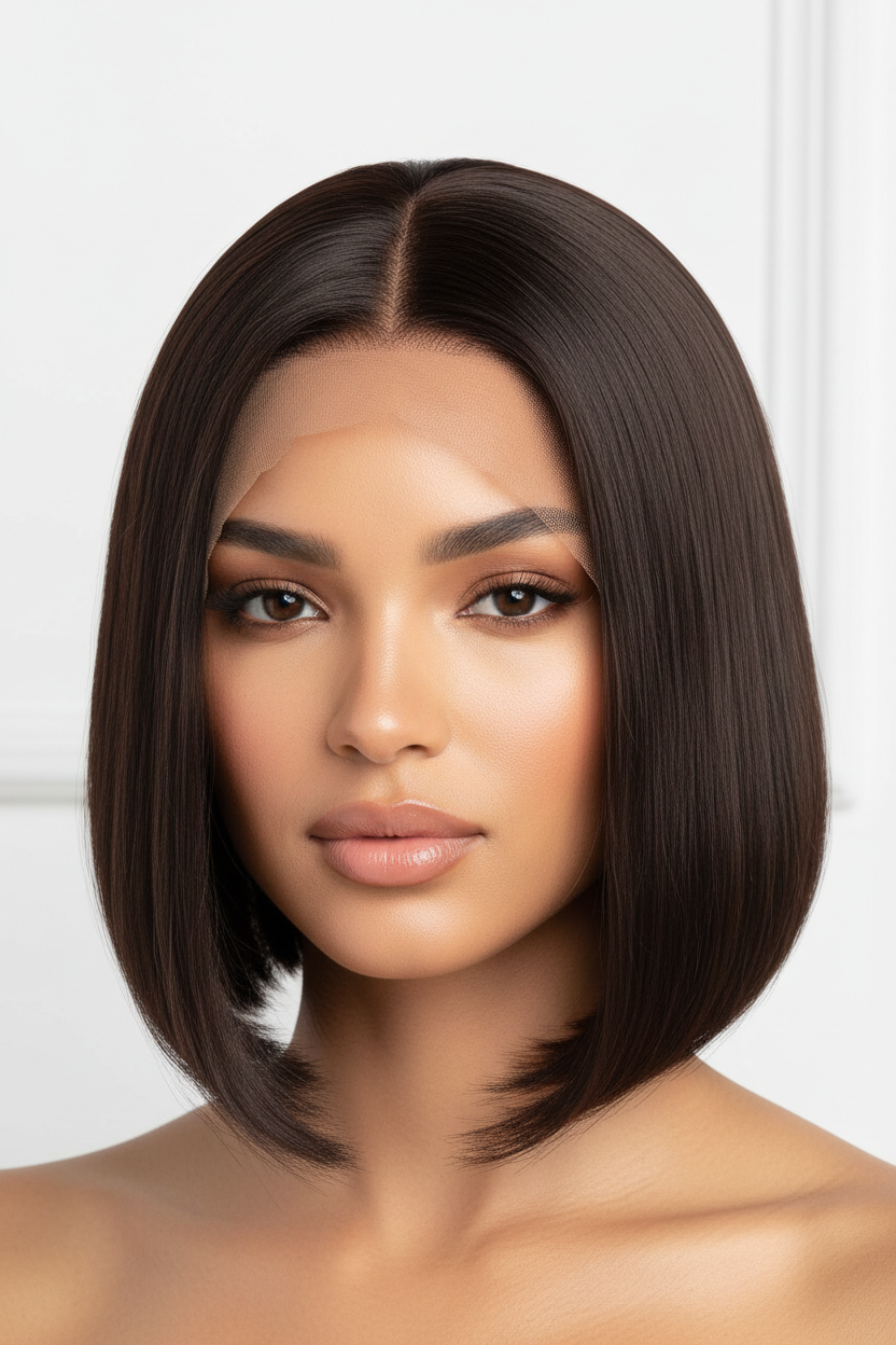 NOVA Classic Natural Hairline Lace Bob Wig